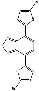 4,7-双(2-溴-5-噻吩基)-2,1,3-苯并噻二唑 结构式