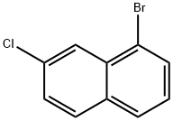1-Bromo-7-chloronaphthalene 结构式