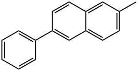 2-Methyl-6-phenylnaphthalene 结构式