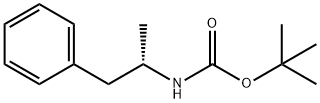 N-Boc (S)-Amphetamine 结构式