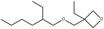 3-乙基-3-[(2-乙基己氧基)甲基]环氧丁烷 结构式