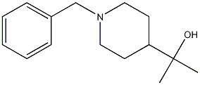 2-(1-苄基哌啶-4-基)丙-2-醇 结构式