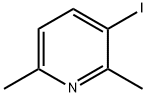 2,6-Dimethyl-5-iodopyridine 结构式