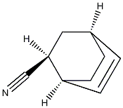 Bicyclo(2.2.2)oct-5-ene-2-carbonitrile, (1alpha,2alpha,4alpha)- 结构式