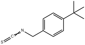 4-叔-丁基苄基异硫氰酸酯 结构式