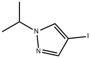 4-IODO-1-ISOPROPYL-1H-PYRAZOLE 结构式