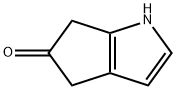 4,6-dihydro-Cyclopenta[b]pyrrol-5(1H)-one 结构式