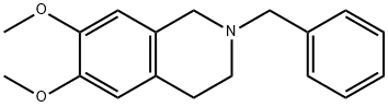 2-苄基-1,2,3,4-四氢-6,7-二甲氧基异喹啉 结构式
