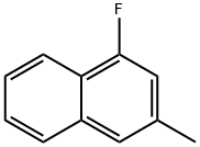 2-甲基-4-氟-萘 结构式