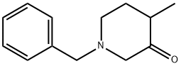 4-甲基-1-(苯基甲基)-3-哌啶酮 结构式