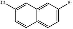 2-溴-7-氯萘 结构式