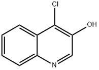 4-氯喹啉-3-醇 结构式