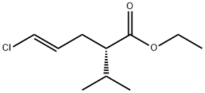 (S,E)-5-氯-2-异丙基-4-戊酸乙酯 结构式