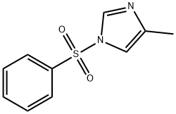 4-METHYL-1-(PHENYLSULFONYL)-1H-IMIDAZOLE 结构式