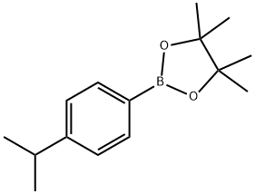 4-ISOPROPYLPHENYLBORONIC ACID, PINACOL ESTER 结构式