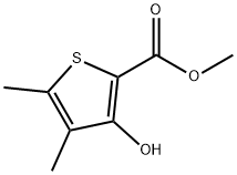 3-羟基-4,5-二甲基噻吩-2-羧酸甲酯 结构式