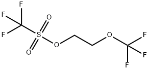 2-(trifluoromethoxy)ethyl trifluoromethanesulfonate 结构式