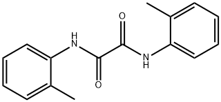N,N'-双(2-甲基苯基)乙二酰胺 结构式