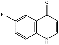 6-溴喹啉-4(1H)-酮 结构式