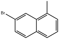 7-溴-1-甲基萘 结构式