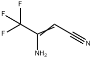 3-氨基-4,4,4-三氟-2-丁烯腈 结构式