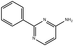 2-苯基-4-氨基嘧啶 结构式