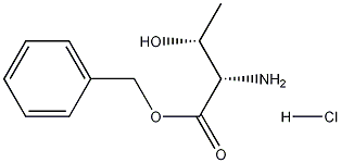 L-苏氨酸苄酯盐酸盐 结构式
