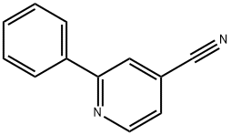 4-Cyano-2-phenylpyridine 结构式