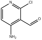 4-氨基-2-氯烟醛 结构式