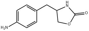 (S)-4-(4-Aminobenzyl)oxazolidin-2-one 结构式