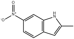 2-甲基-6-硝基吲哚 结构式