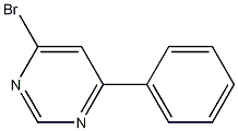 4-溴-6-苯基嘧啶 结构式