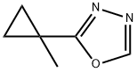 2-(1-甲基环丙基)-1,3,4-噁二唑 结构式