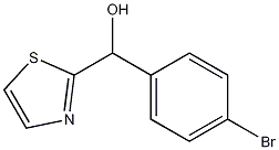 (4-BROMOPHENYL)(THIAZOL-2-YL)METHANOL 结构式