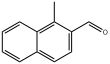 1-甲基-2-萘醛 结构式