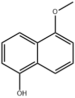 5-甲氧基萘-1-醇 结构式