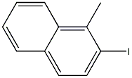 2-Iodo-1-methylnaphthalene 结构式