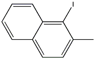 1-碘-2-甲基萘 结构式