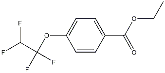 4-(1,1,2,2-四氟乙氧基)苯甲酸乙酯 结构式