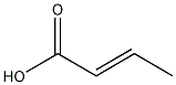 trans-Crotonic acid 结构式