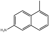 5-甲基萘-2-胺 结构式