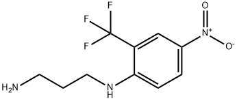 N1-(4-硝基-2-(三氟甲基)苯基)丙烷-1,3-二胺 结构式