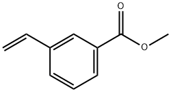 3-乙烯基-苯甲酸甲酯 结构式