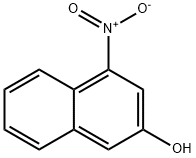 4-硝基萘-2-醇 结构式