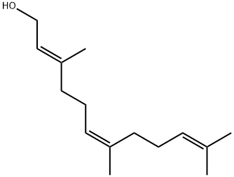 (E,Z)-金合欢醇 结构式