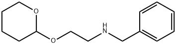 N-苄基-2-((四氢-2H-吡喃-2-基)氧基)乙烷-1-胺 结构式