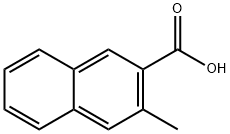 2-Methylnaphthalene-3-carboxylic acid 结构式