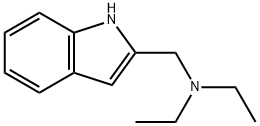 2-[(Dimethylamino)methyl]indole
 结构式