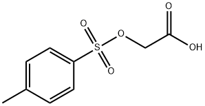 2-(P-甲苯磺酰氧基)乙酸 结构式