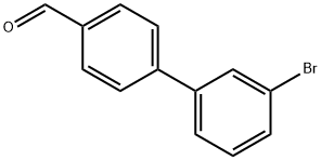 3'-Bromo-biphenyl-4-carbaldehyde 结构式